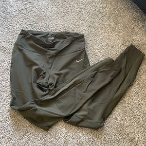 Nike Green Dri-Fit Leggings